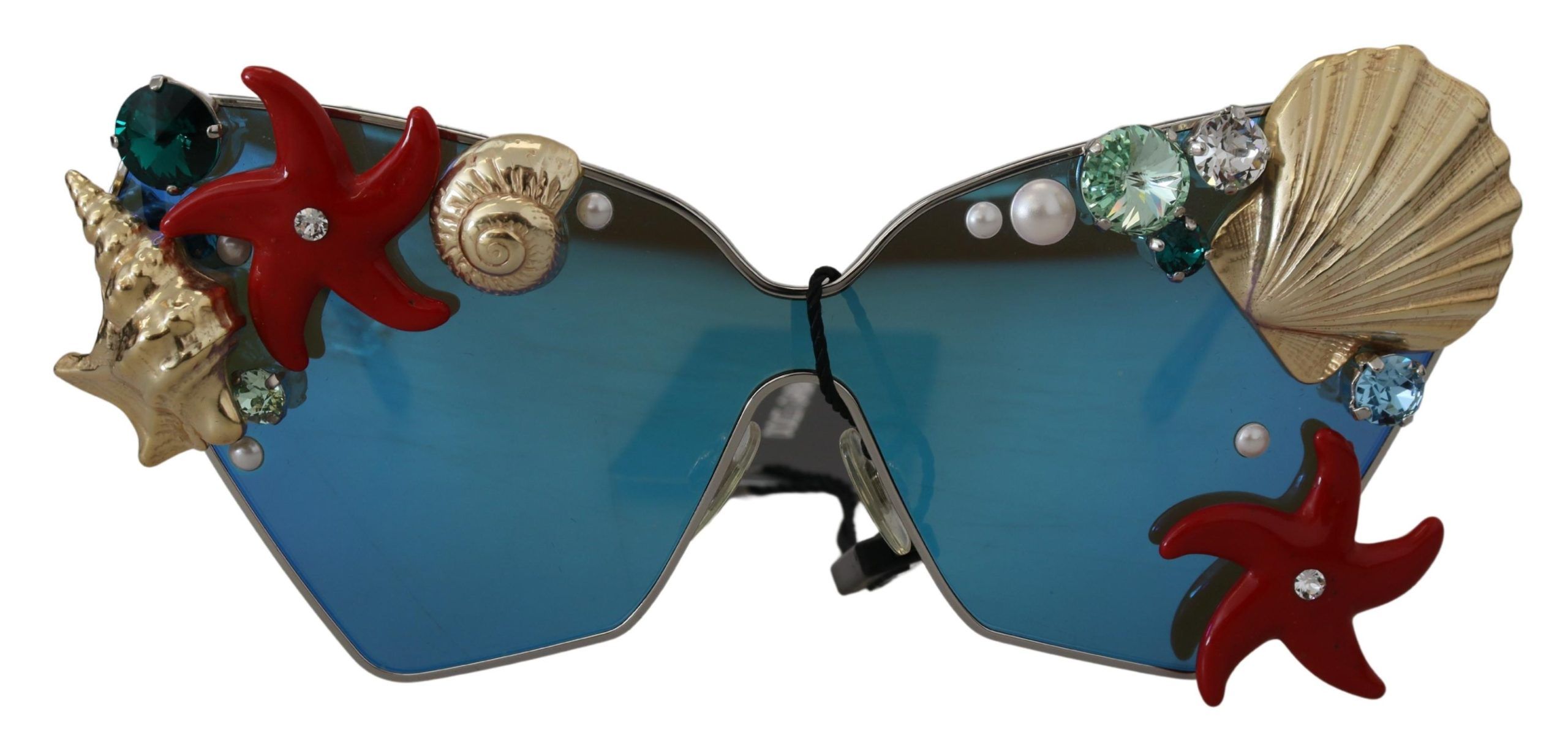 

Солнцезащитные очки Chic Geometric Shell Dolce & Gabbana, синий