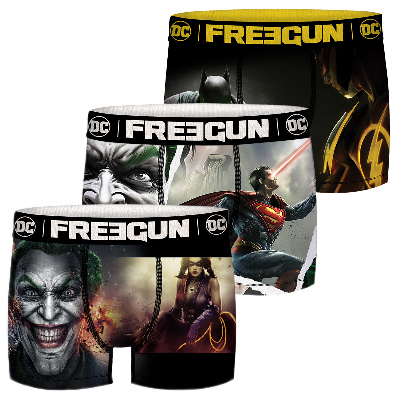 

Боксеры Freegun Trunk Freegun Comic Jungen Boxershorts 3 шт, разноцветный