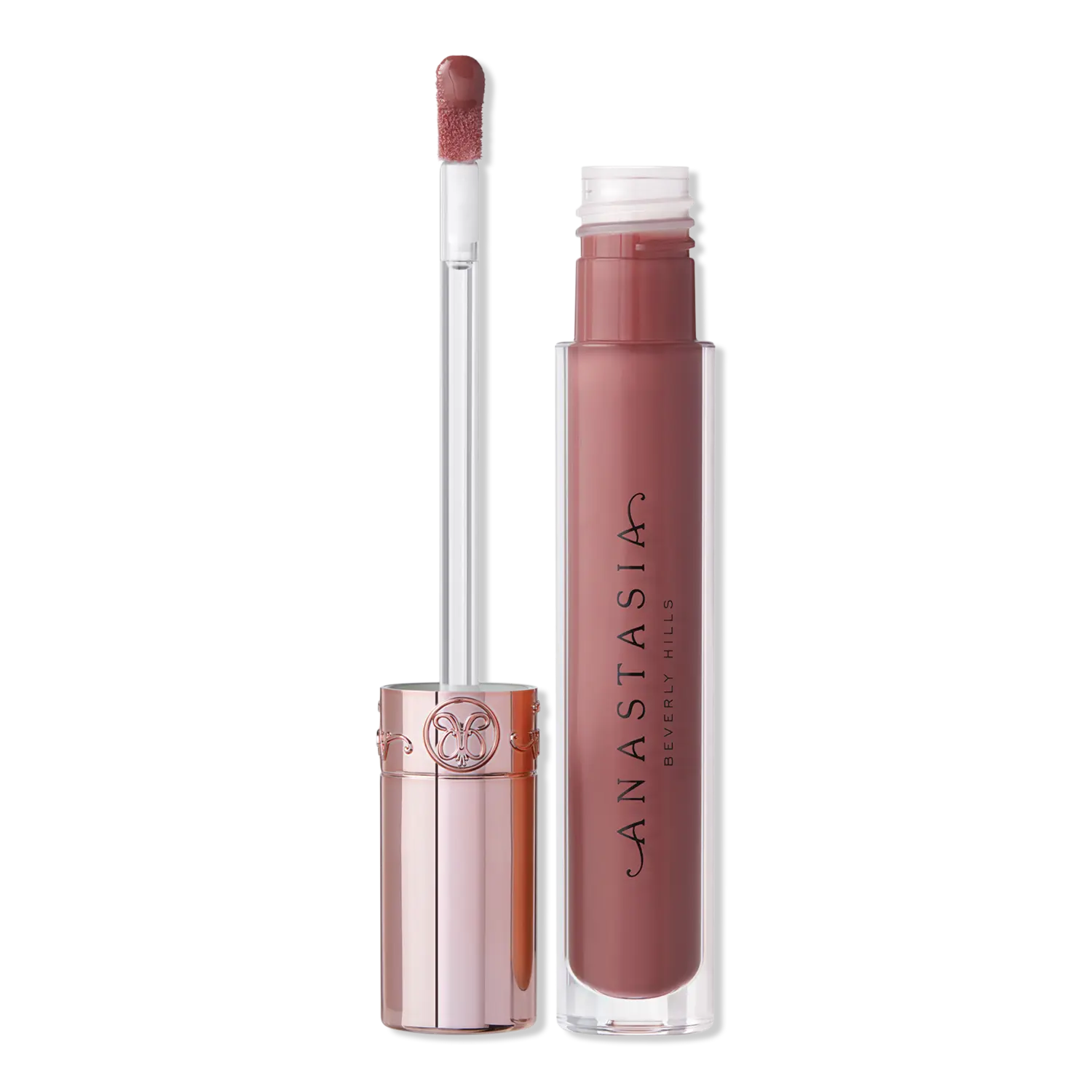 

Универсальный сияющий тонирующий блеск для губ Anastasia Beverly Hills, Dusty Rose (Rosy lilac)