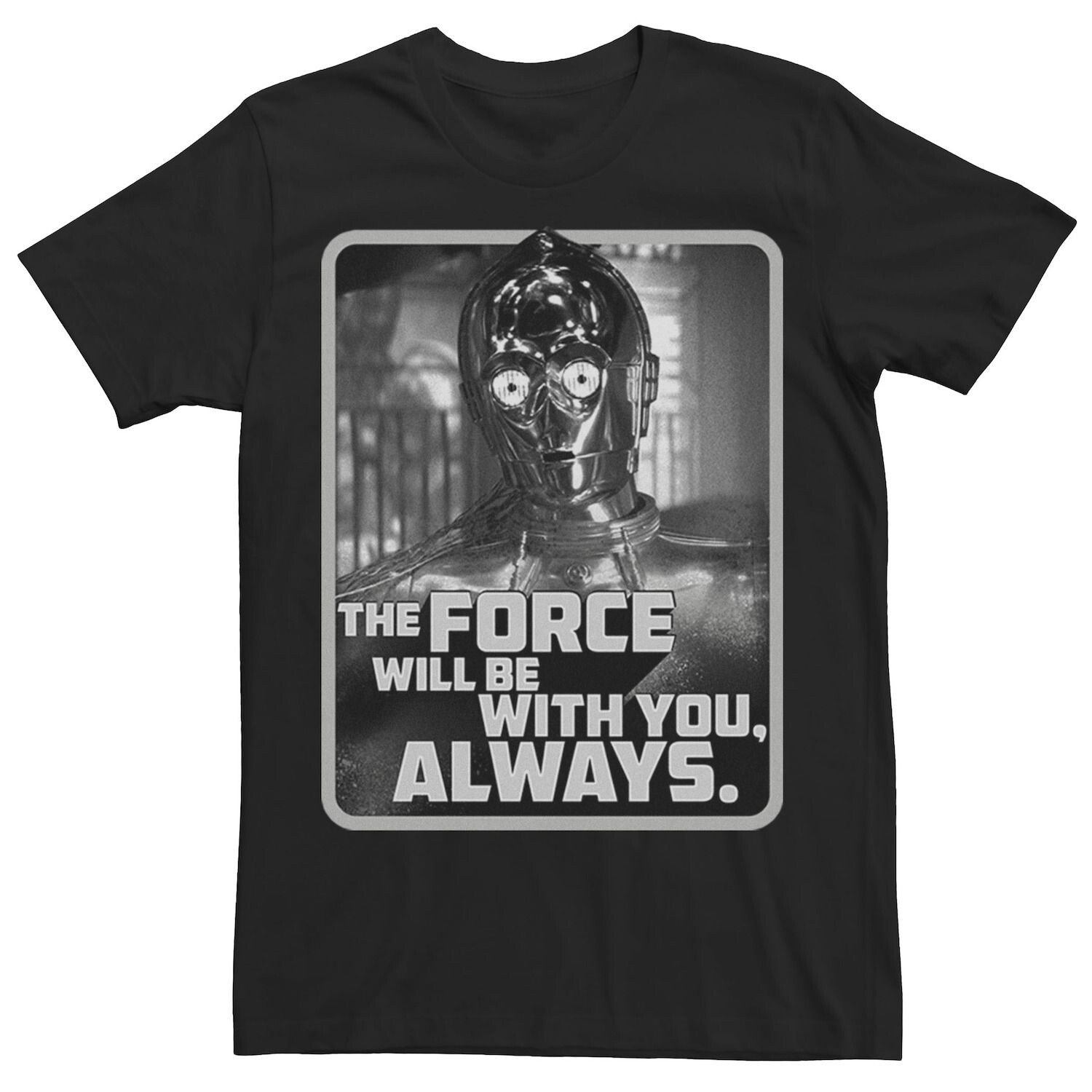

Мужская футболка: The Rise Of Skywalker C-3PO With You Always. Star Wars