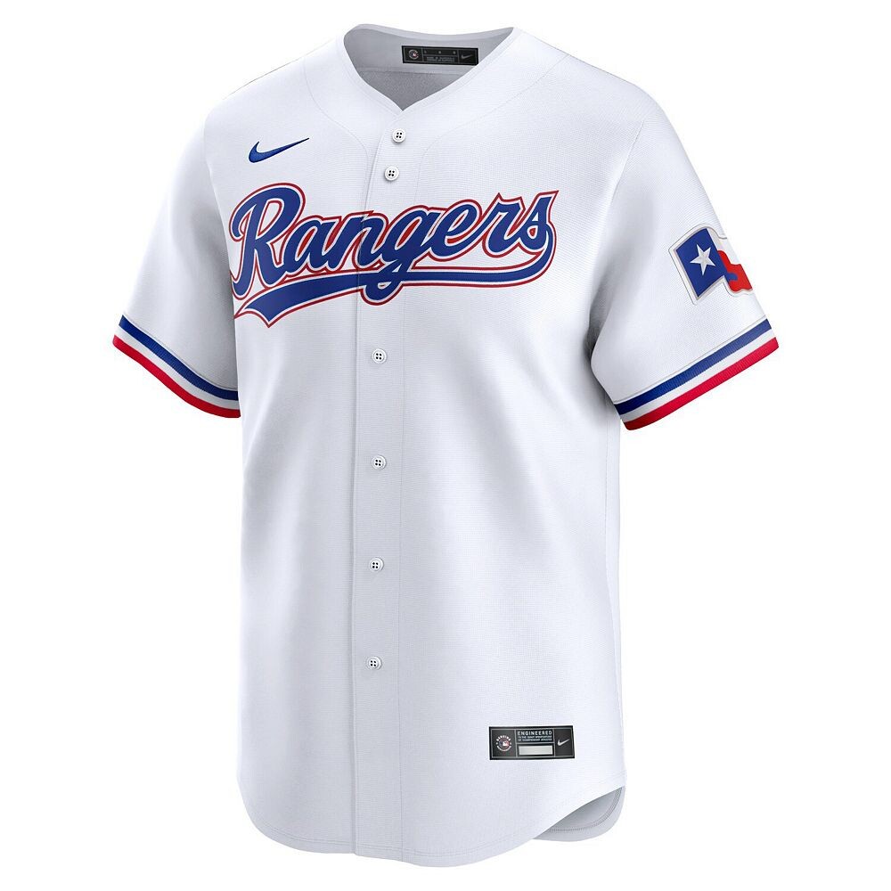 Мужская белая майка Nike Corey Seager Texas Rangers Home Limited Player, цвет Rgr White — фото 3