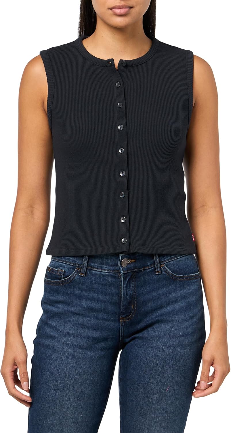 

Женская безрукавка Levi's Rory на пуговицах, (New) Anthracite Night