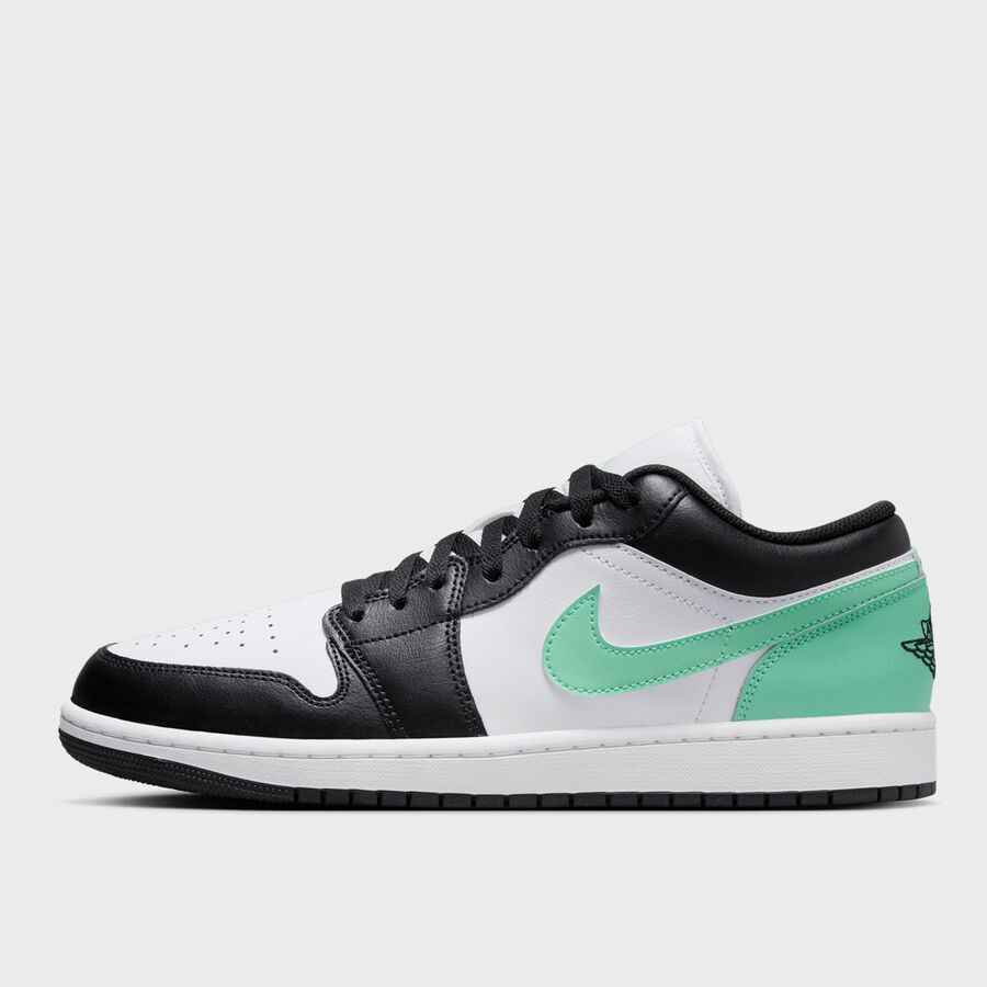 

Кроссовки Air Jordan 1 Low JORDAN, цвет white/black-green glow