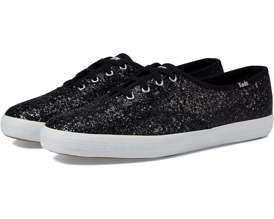 

Кроссовки Keds Champion Glitter Lace Up, черный