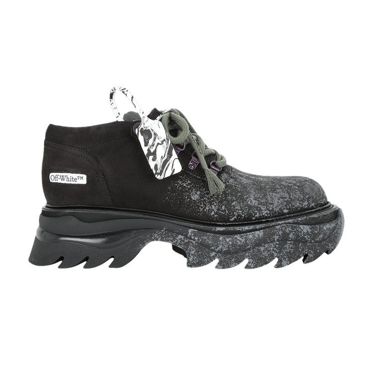 

Кроссовки Off-White Chunky Ridged Sole Lace Up 'Black Grey', черный