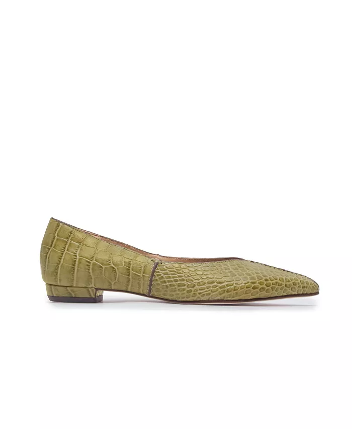 Балетки Бернардо Лана Bernardo Footwear, зеленый