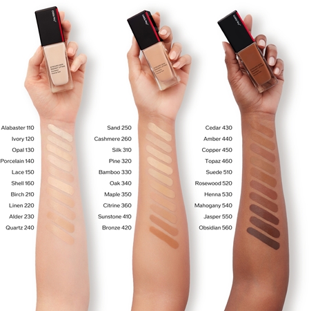 Осветляющая подтяжка лица spf 30 Shiseido Synchro Skin Radiant Lifting Foundation Advanced, 230 Alder 30 ml — фото 2
