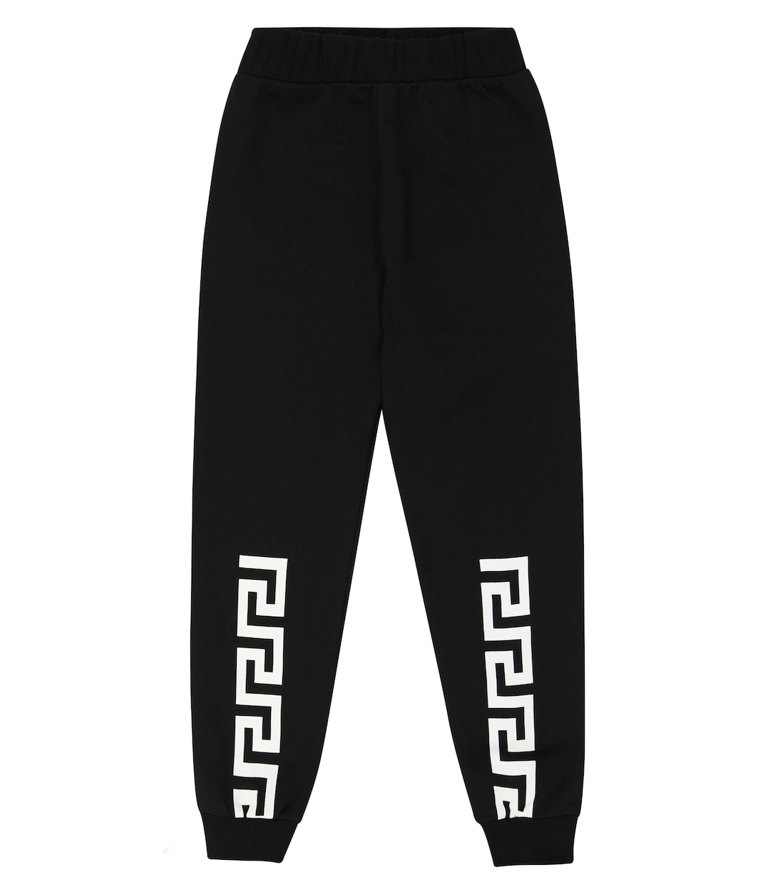 

Спортивные брюки из хлопка Greca Versace Kids, Nero + Bianco