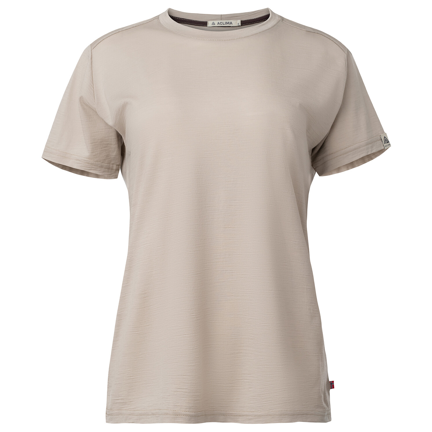 

Рубашка из мериноса Aclima Women's Lightwool 180 Classic Tee, цвет Simply Taupe