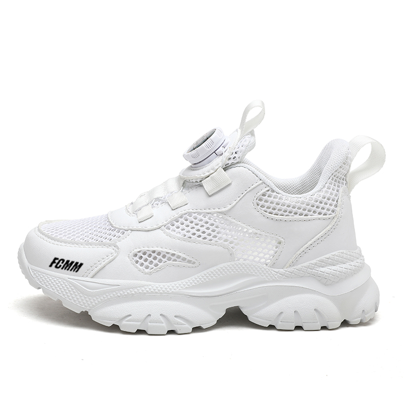 

FCMM Дышащие детские кроссовки для бега, белые