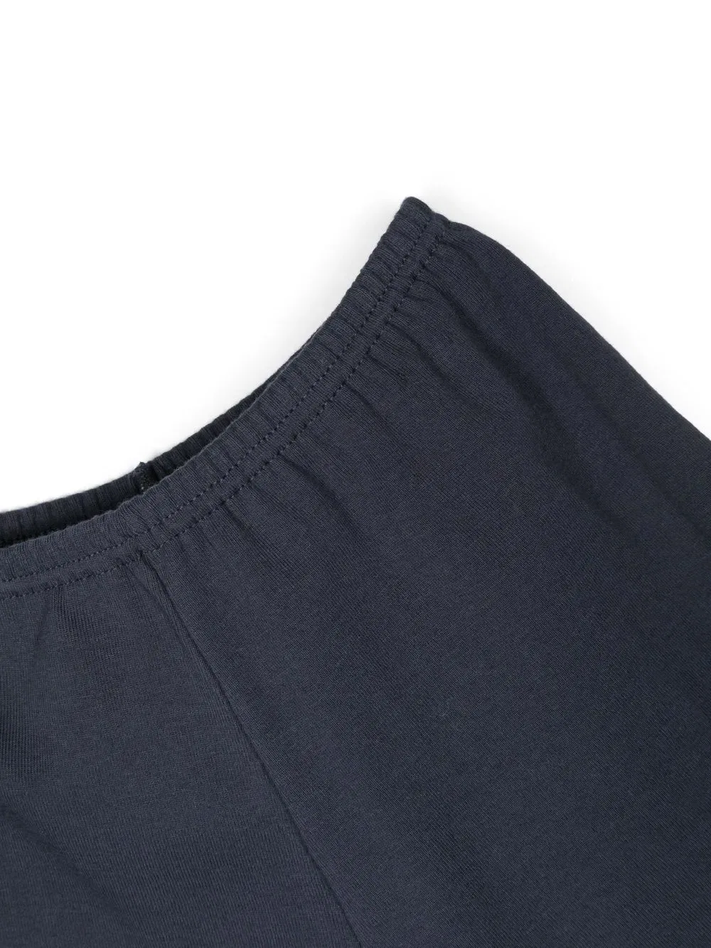 Пижамный комплект из органического хлопка с полосатым принтом Petit Bateau, белый — фото 3