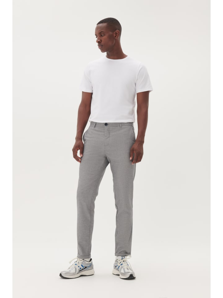 

Повседневные брюки MAliam прямого кроя, темно-синего меланжевого цвета Matinique