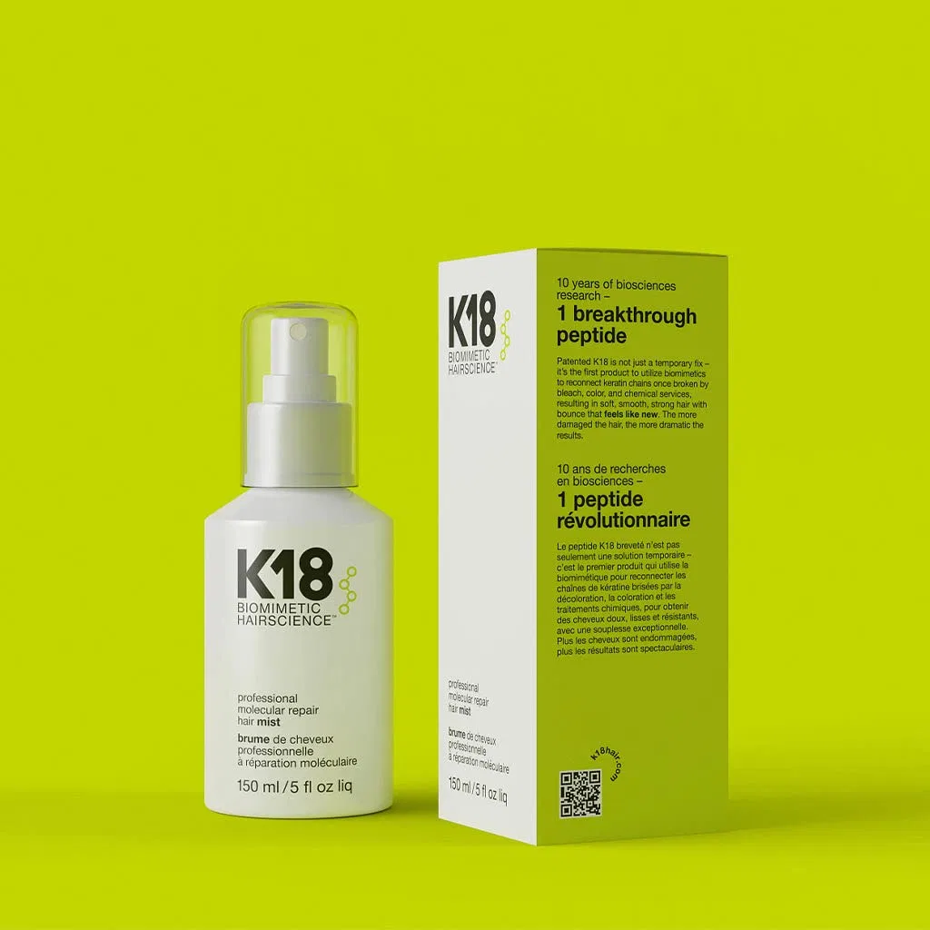 Молекулярный восстанавливающий спрей для волос «Molecular Repair Hair Mist» от K18 K18 — фото 4