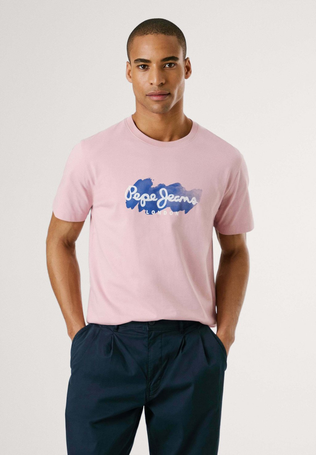 

Футболка с принтом PRINT MILTON TEE Pepe Jeans, фуксия