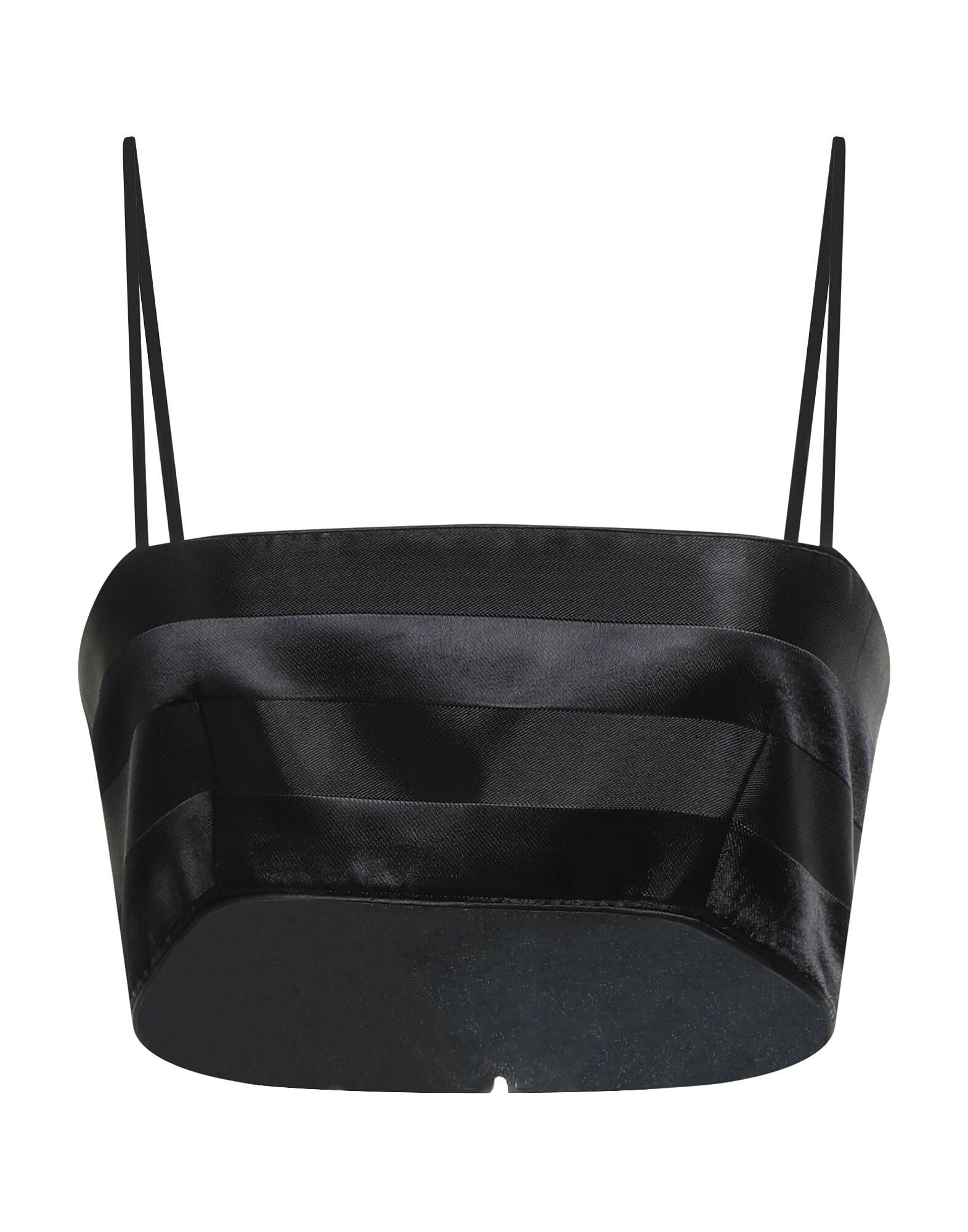 

Кроп-топ Giorgio Armani, черный