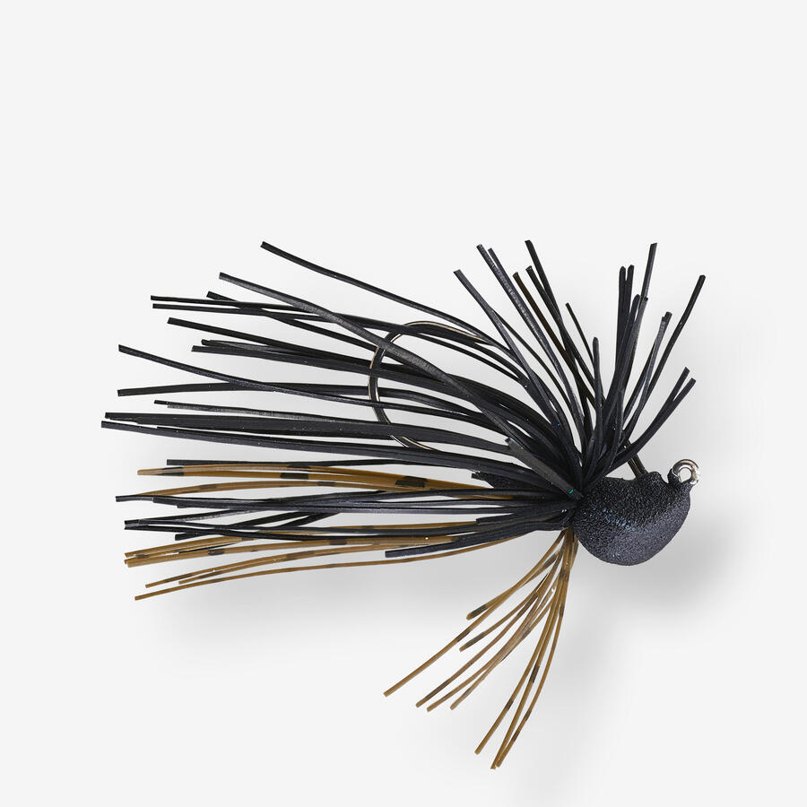 

CAPERLAN Рыболовная приманка Micro Rubber Jig Tungsten Black