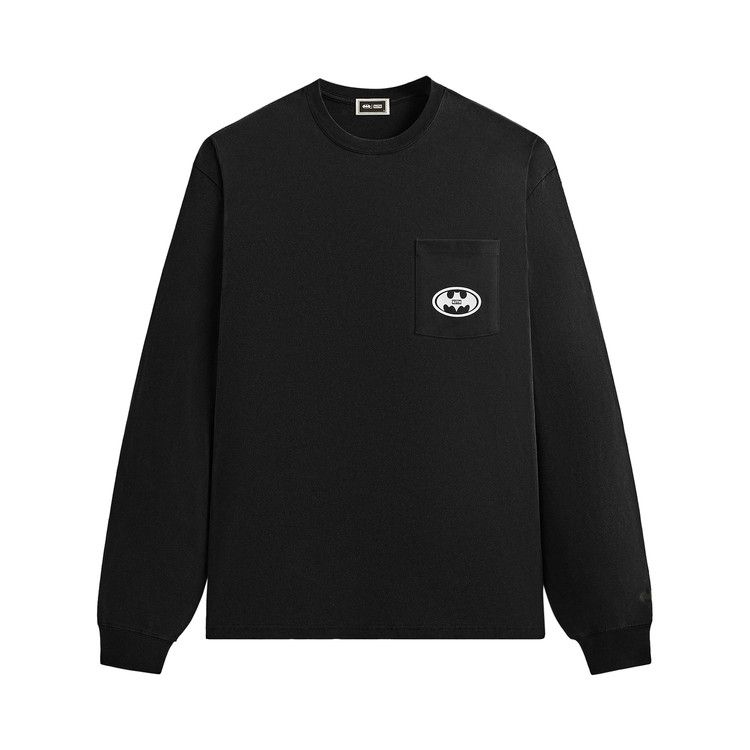 

Футболка Kith x Batman History Vintage Pocket Long-Sleeve Tee, Black