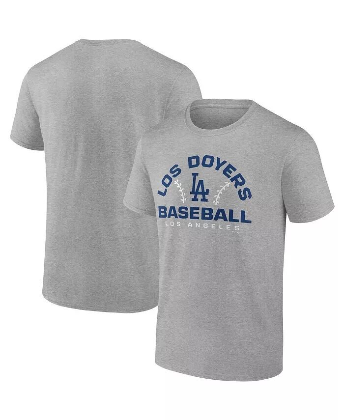

Мужская серая футболка Los Angeles Dodgers Iconic Go for Two Fanatics