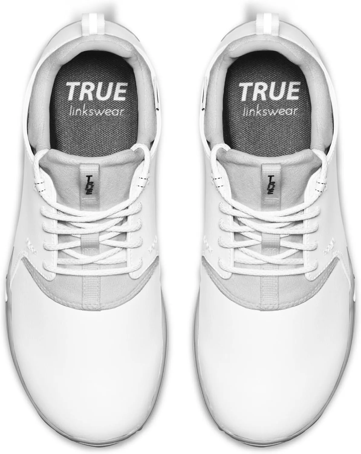 Мужские гольф-ботинки TRUE Linkswear Original 1.2 водонепроницаемые - премиальная кожа, для любых погодных условий, белый — фото 4