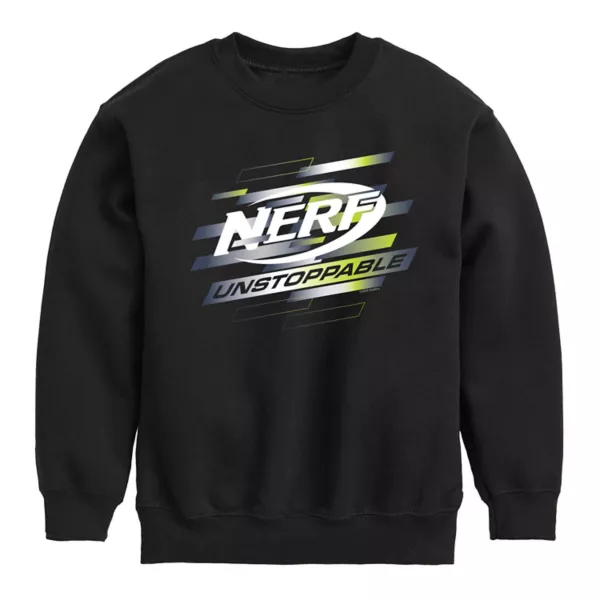 

Флисовая толстовка Unstoppable для мальчиков 8-20 лет Nerf, черный