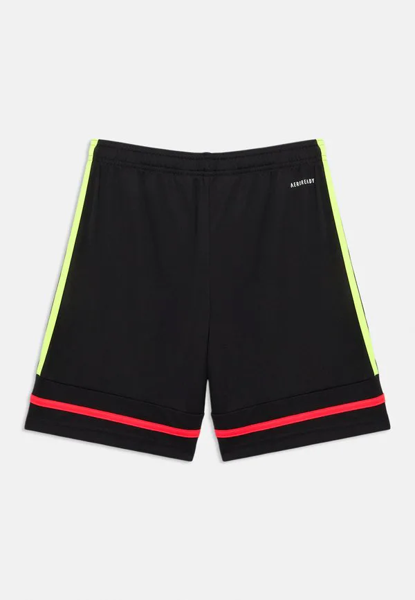 Детские спортивные шорты унисекс Adidas Performance, Black/Team Solar Yellow/Lucid Red — фото 2