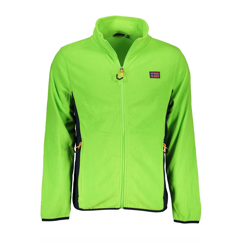 

Зеленый свитер из полиэстера Geographical Norway