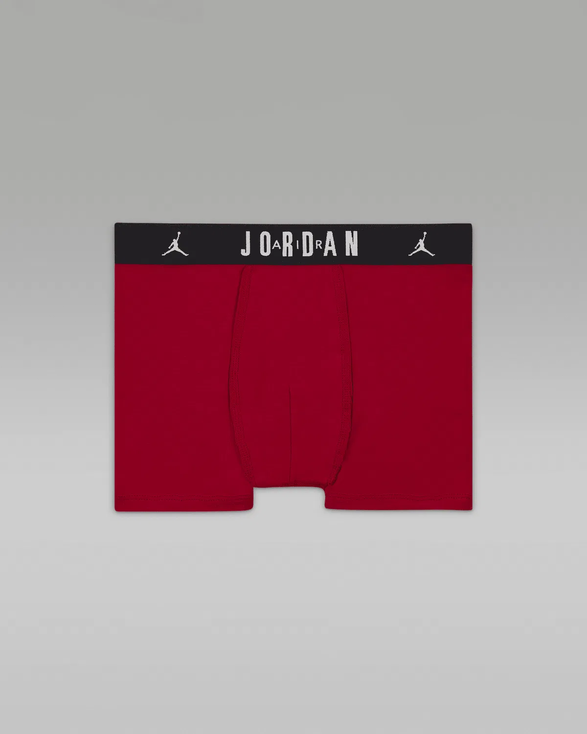 Детские хлопковые боксеры Big Kids' Cotton Core Boxer Briefs (3-Pack) Jordan, Gym Red — фото 4