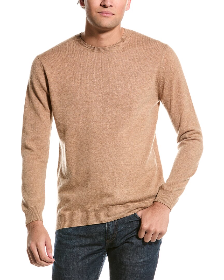 

Кашемировый свитер Forte Classic Crew, цвет tan
