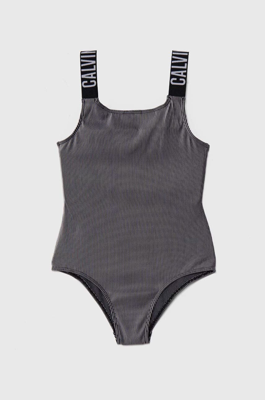 

Сплошной купальник Calvin Klein Jeans для мальчика, черный