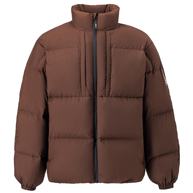 

Пуховик Unisex Stand Collar Thickened Others Ellesse, темно-коричневый