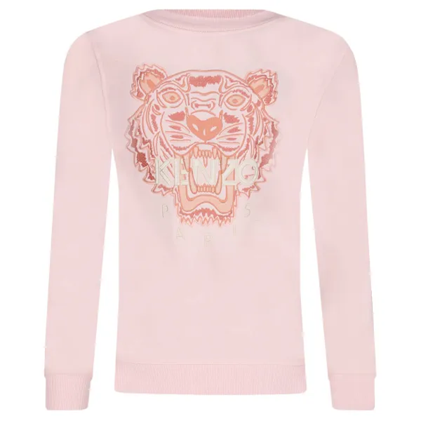 

Толстовка обычного кроя Kenzo Kids, розовый