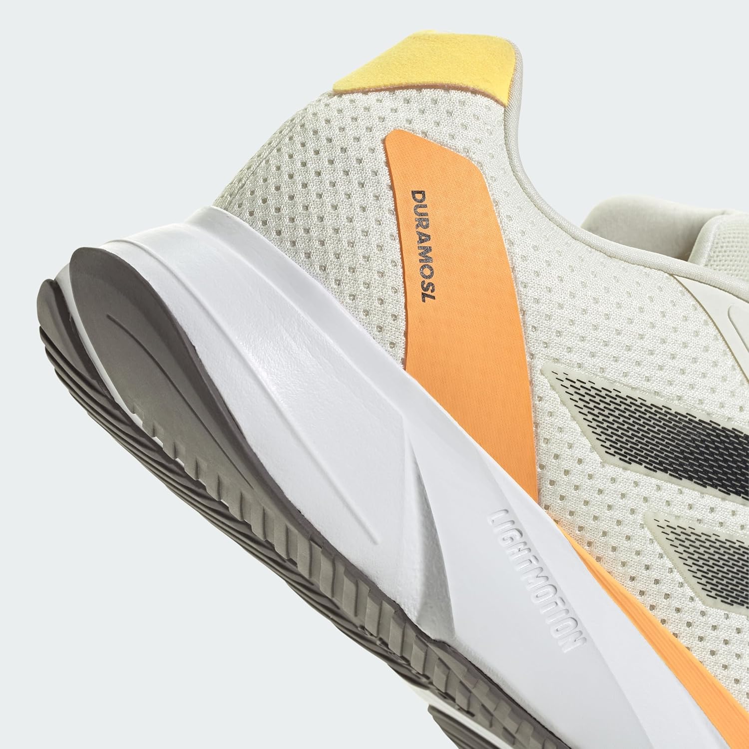 Мужские кроссовки Adidas Duramo Sl, слоновая кость/черный — фото 4