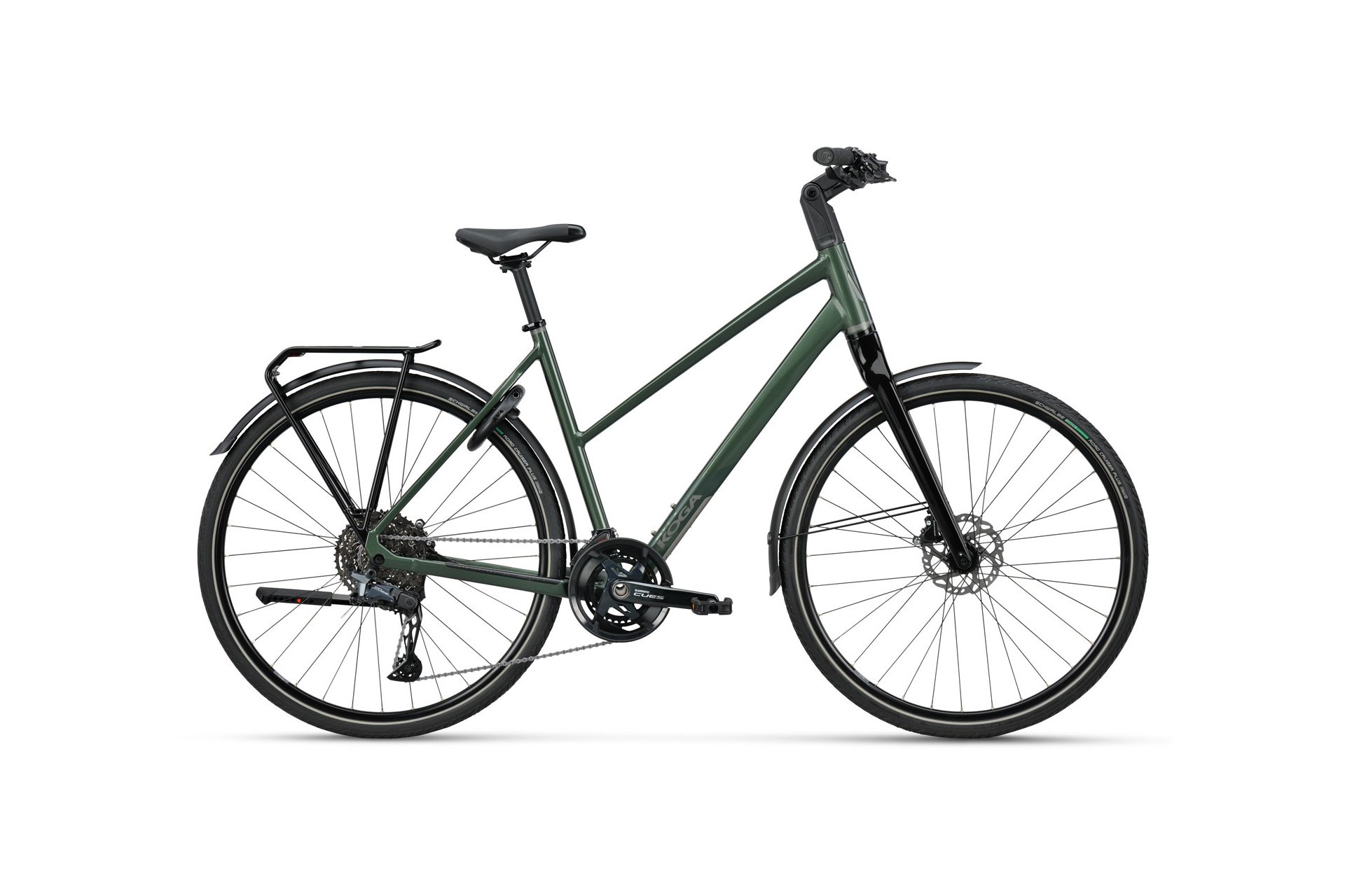 

Трекинговый велосипед Koga F3 7.0 rigid - 28 дюймов - trapez - 2026, grün