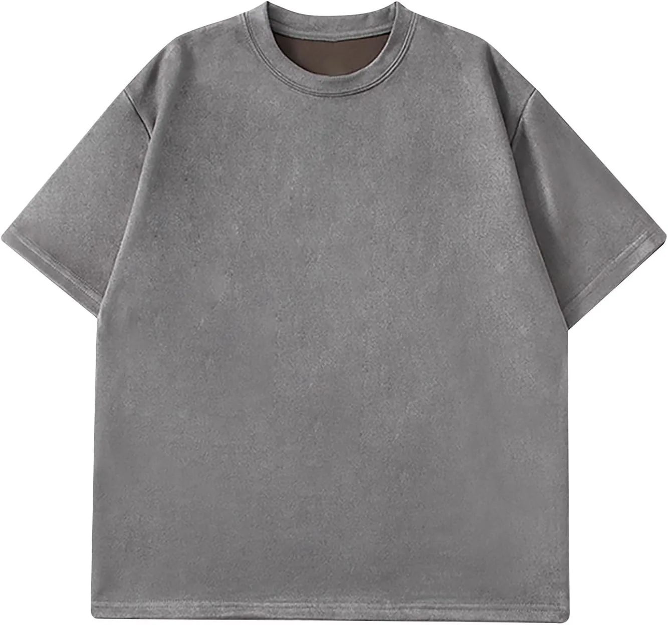 Мужская летняя футболка с круглым вырезом, Oversized, короткий рукав