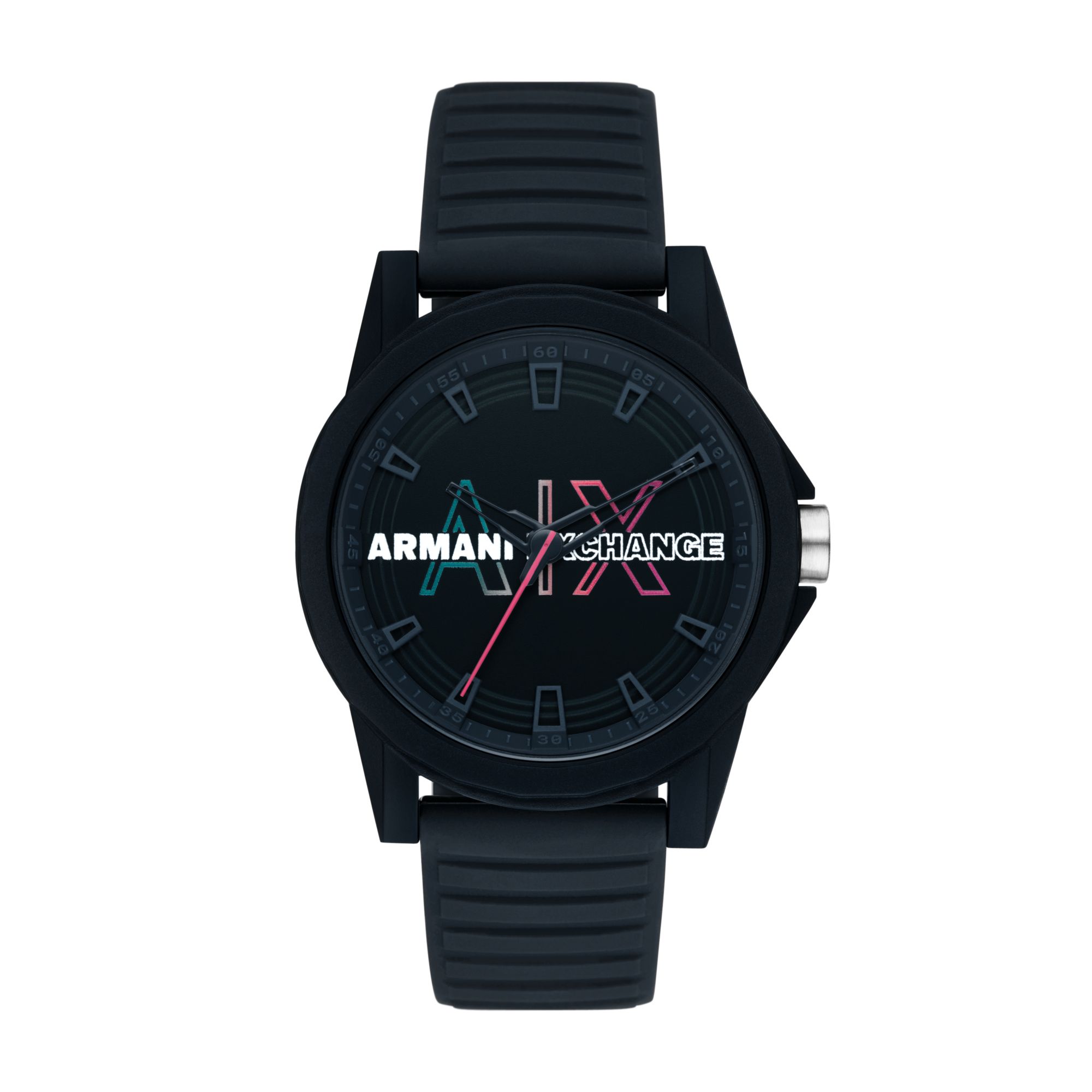

ARMANI EXCHANGE Часы AE ARMANI с кварцевым механизмом, синий циферблат, мужские