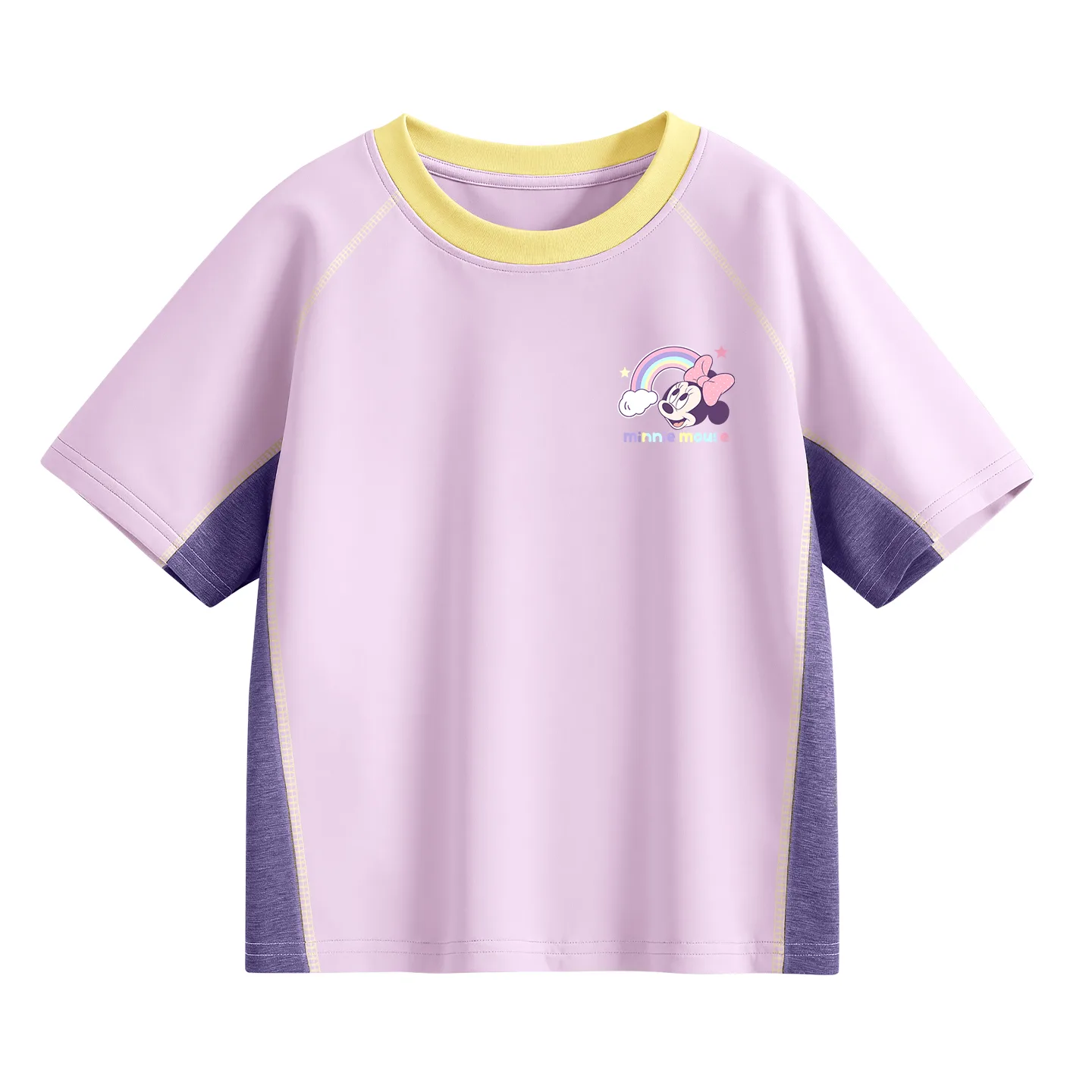 Детская футболка с круглым вырезом Disney, Dior K Purple