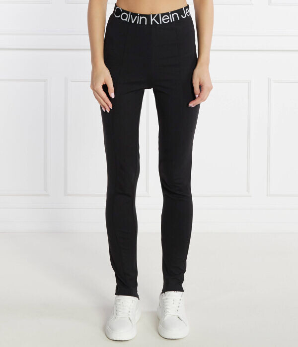 

Леггинсы Calvin Klein Jeans Milano с логотипом, черный