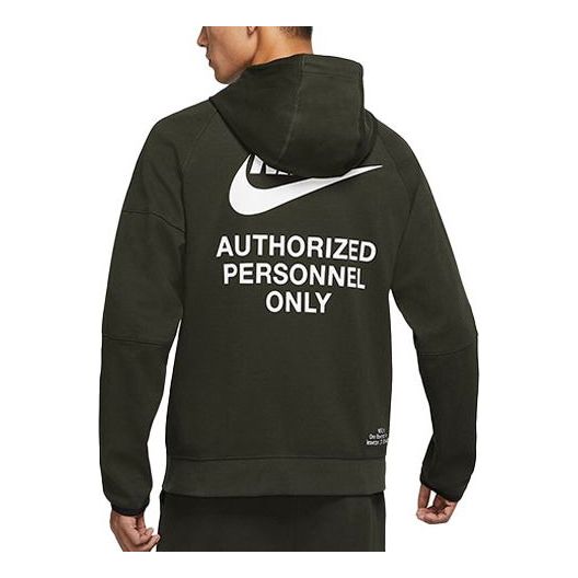 

Куртка Nike Training Athleisure Casual Sports Hooded Jacket Green, зеленый