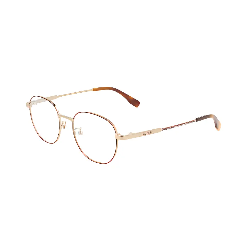 

LACOSTE Титановые круглые очки унисекс, 734