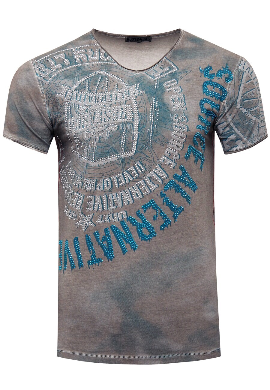 

Классическая футболка Rusty Neal Shirt, антрацит