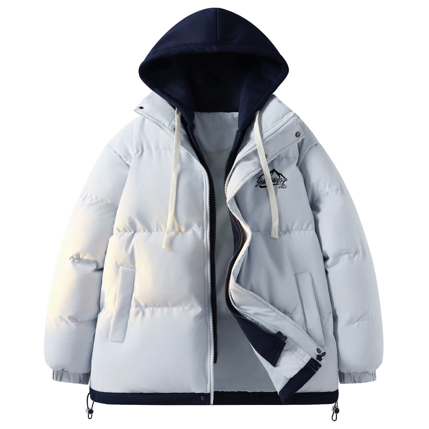 

JEANSWEST CLUB Пуховик Unisex, Moon Blue