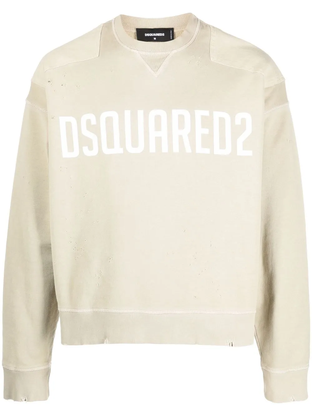 

Толстовка с круглым вырезом и логотипом DSQUARED2, нейтральный