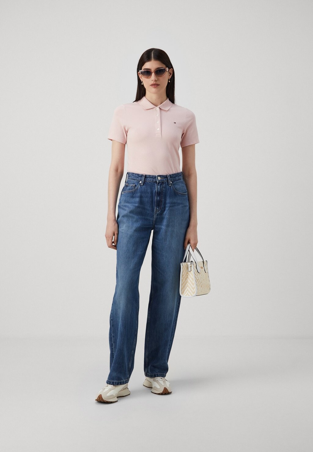 

Рубашка поло 1985 SLIM Tommy Hilfiger, розовый