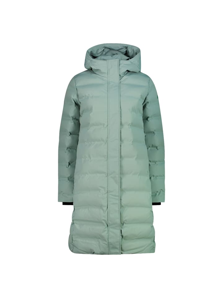 

Cmp Женское пальто с капюшоном, мятного цвета