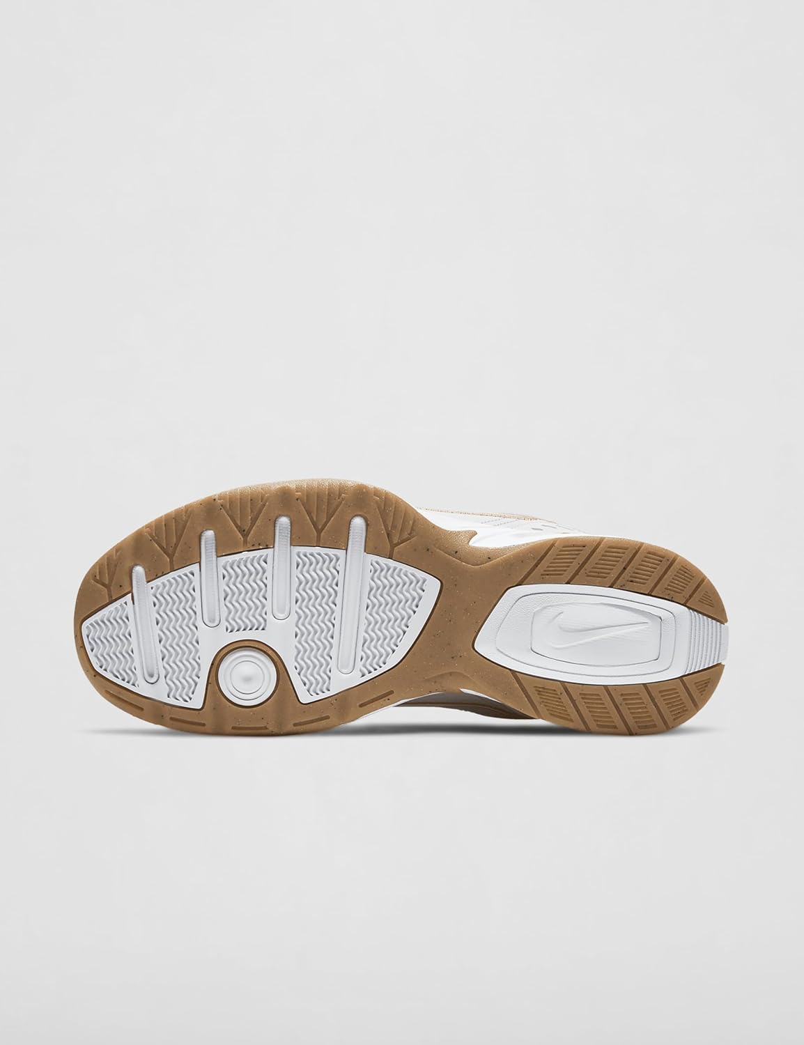 Мужские кроссовки для тренинга/тренировок Nike Air Monarch IV, белый/зеленый/золотой — фото 3