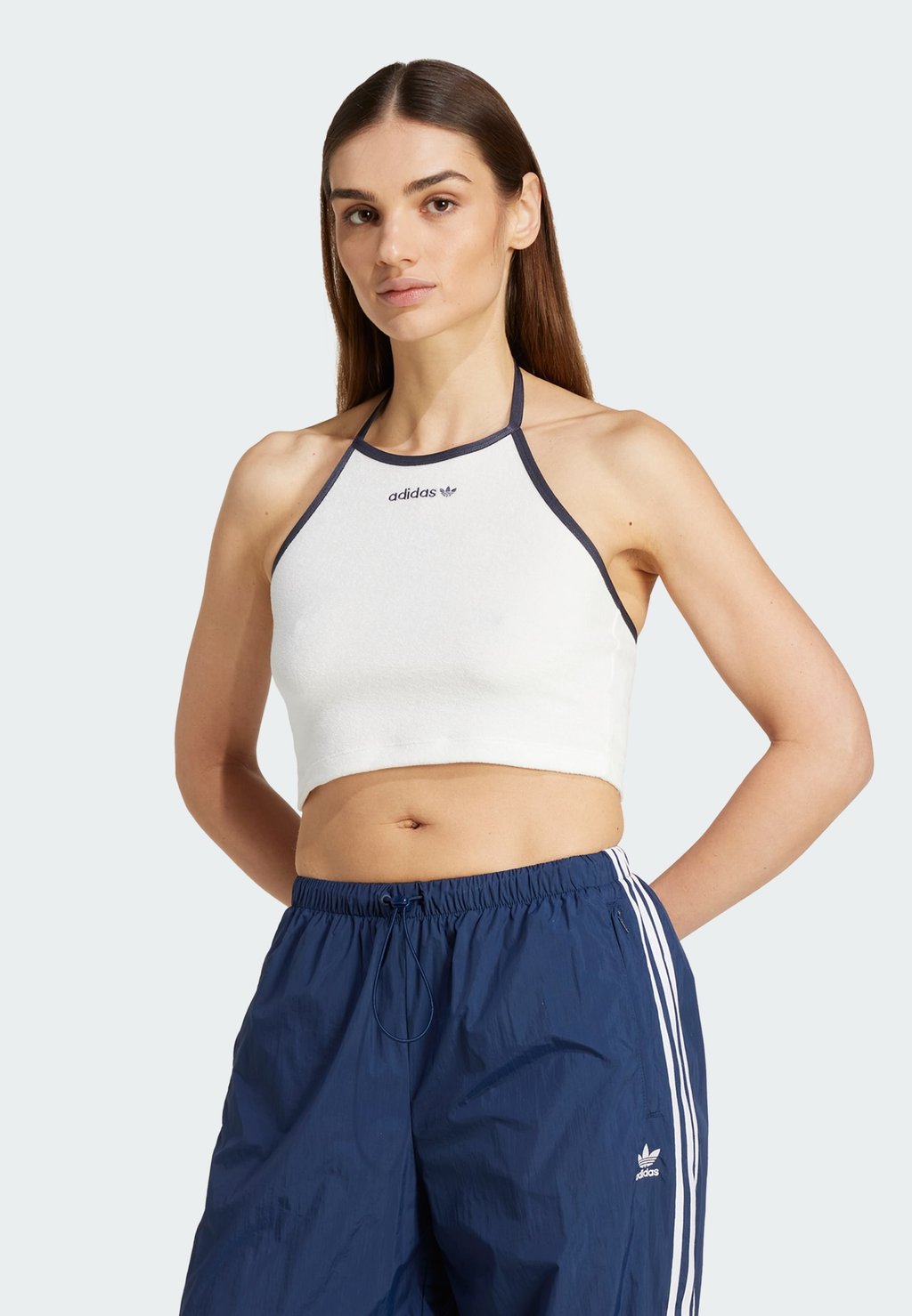 

Топ TOWEL Adidas Originals, кремовый