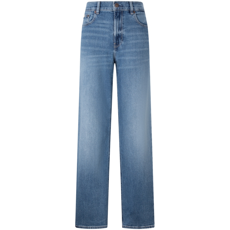 CALVIN KLEIN Jeans Женские Джинсы Светло-голубые, 587-Denim Light Blue — фото 2
