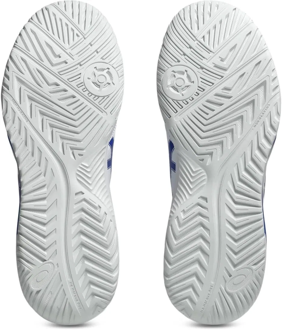 Мужские теннисные кроссовки ASICS Gel-Dedicate 8, White/Dark Cobalt — фото 4