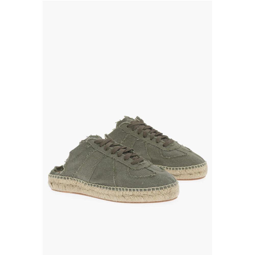 Низкие кеды из хлопка с открытой спиной MM22 Maison Margiela, Green