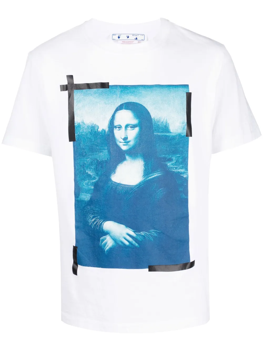 

Футболка с принтом Monalisa OFF-WHITE, белый
